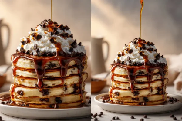 Quick & Easy Gluten-Free Chocolate Chip Pancakes