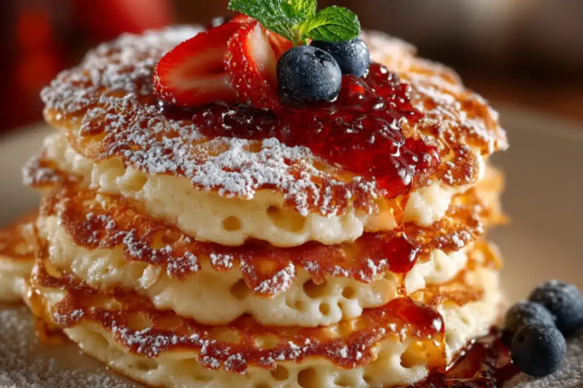 Fluffy Gluten-Free Pancakes with Cottage Cheese (Easy & Healthy) 1 Fluffy Gluten-Free Pancakes with Cottage Cheese
