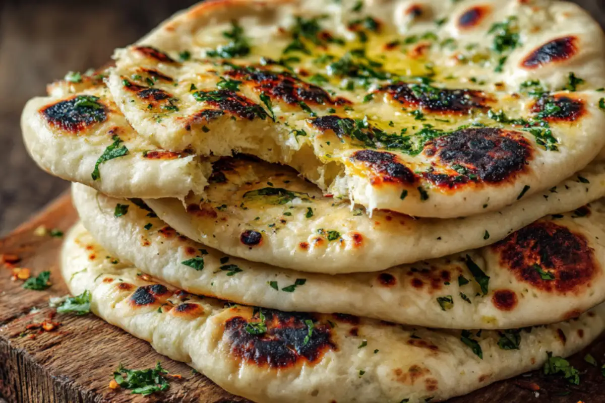 Homemade Gluten-Free Garlic Naan (Restaurant Quality!) 1 Homemade Gluten-Free Garlic Naan
