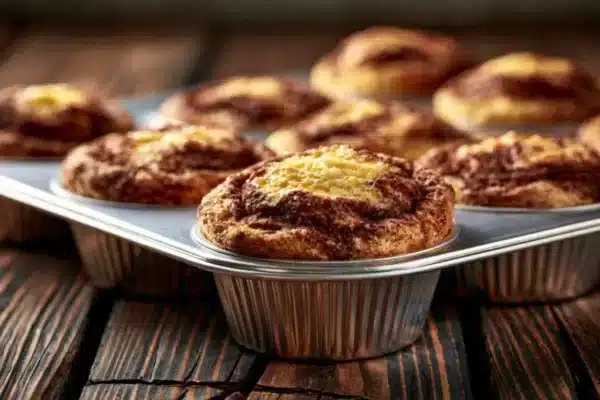 Easy Gluten-Free Cinnamon Cream Cheese Muffins