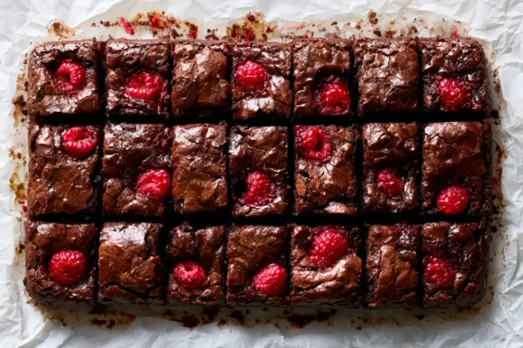 Gluten-Free Raspberry Brownies