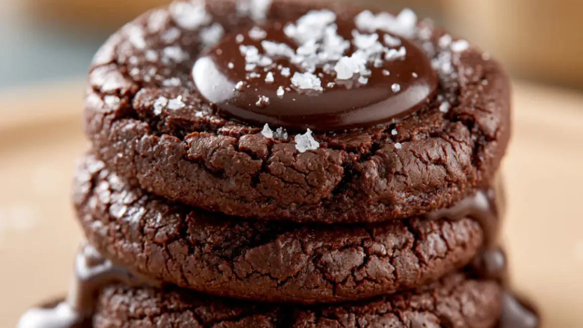 Easy Gluten-Free Chocolate Cookies with Sea Salt 5 Gluten-Free Chocolate Cookies with Sea Salt
