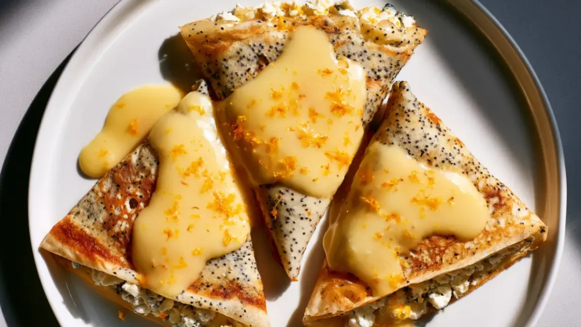 Gluten-Free Poppy Seed Crepes