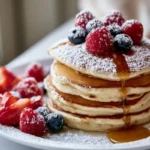 Healthy Gluten-Free Pancakes with Fresh Berries 5 Gluten-Free Pancakes