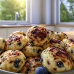 High-Protein Gluten-Free Blueberry Bites