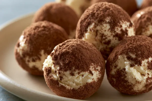 No-Bake Gluten-Free Tiramisu Balls