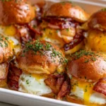 Easy Bacon Egg Breakfast Sliders 5 Bacon Egg Breakfast Sliders